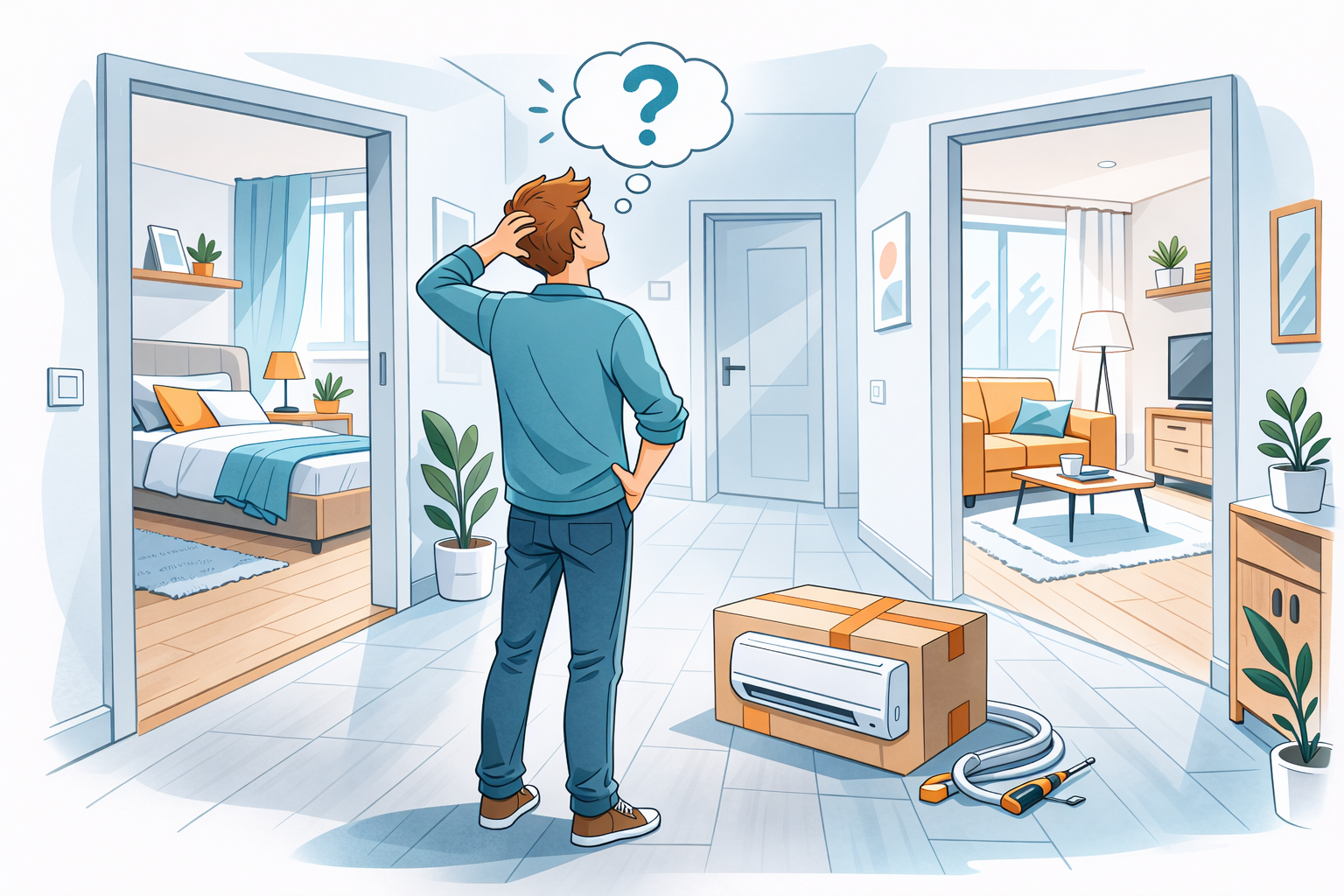 Где НЕЛЬЗЯ вешать кондиционер: 5 главных ошибок