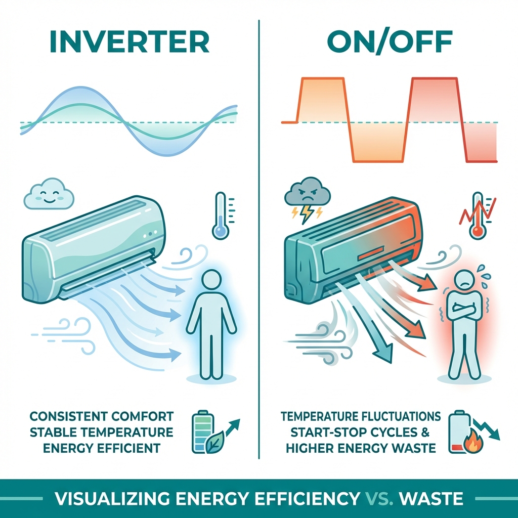 Инвертор или On/Off: честный разбор для 2025 года